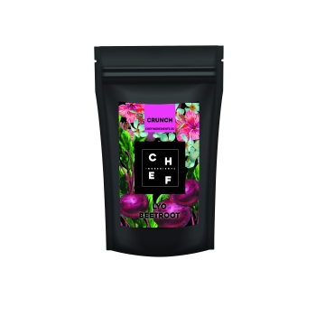 BURAK LIOFILIZOWANY CRUNCH 50 g - Chef ingredients. LIO BEETROOT, crisp, grys