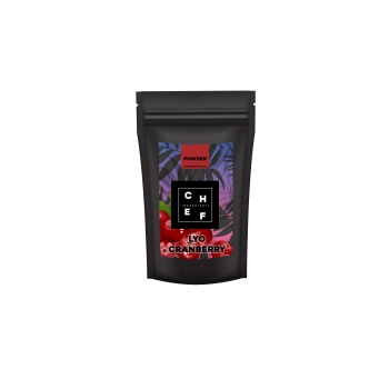 ŻURAWINA LIOFILIZOWANA PUDER 100 g - Chef ingredients. Cranberry, żurawiny owoce mielone lio