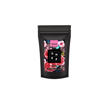 MALINA LIOFILIZOWANA CAŁE OWOCE 50 g - Chef ingredients. Raspberry Whole, owoc maliny lio