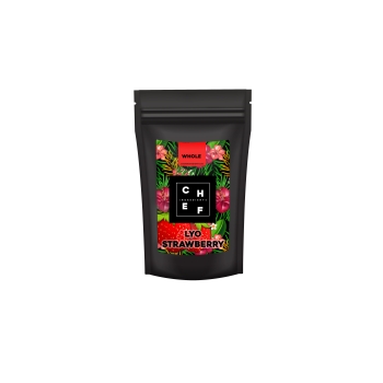 TRUSKAWKA LIOFILIZOWANA CAŁE OWOCE 25 g - Chef ingredients. strawberry Whole, owoc truskawki lio